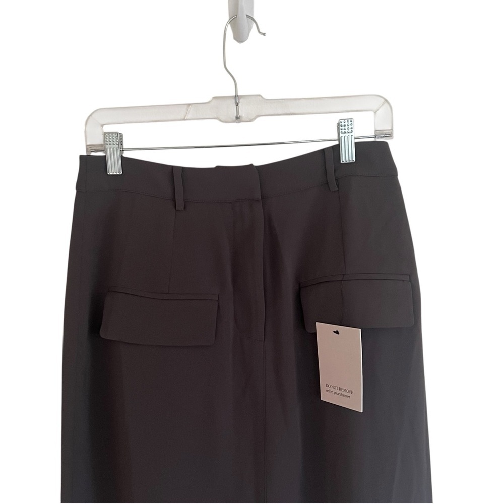 Odd Muse Slate Grey Midi Skirt NWT Medium OddMuse - Picture 3 of 11